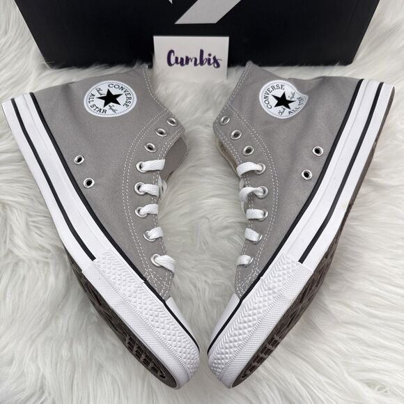 Converse Chuck Taylor All Star- B Grade Men's Sz 8.5 Shoes Grey W 10.5 A06561C - Picture 1 of 8